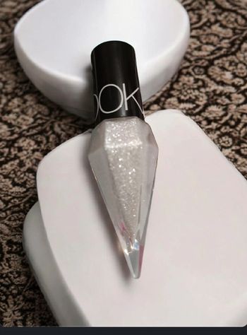 Eyeliner blanc pailletter