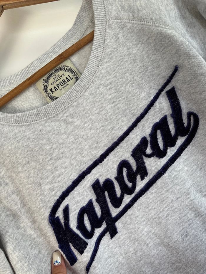 Pull gris Kaporal taille XS - photo numéro 2