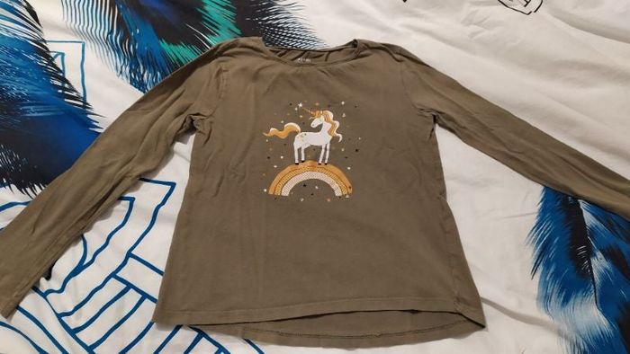 T-shirt manches longues fille 10 ans