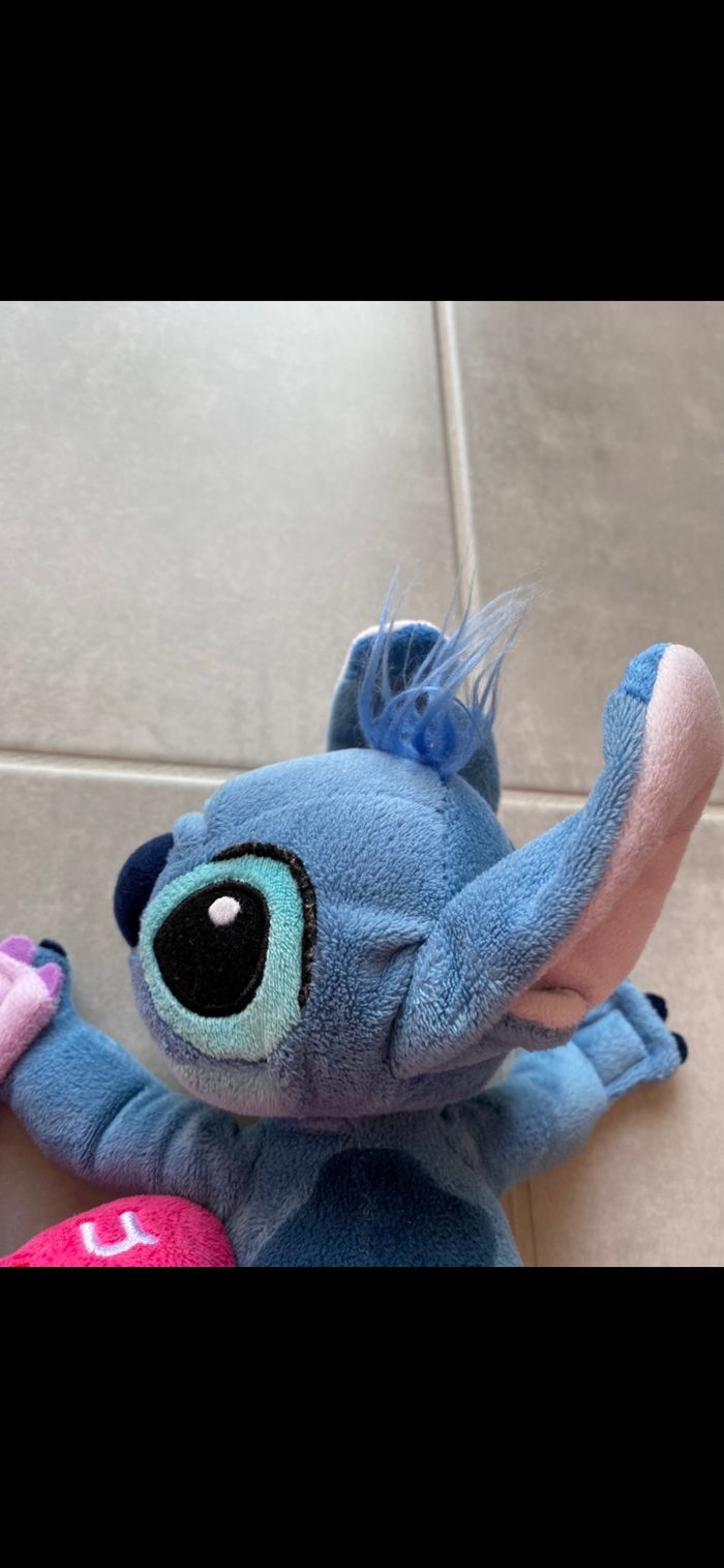 Peluche Angel et Stitch Neuve - photo numéro 10
