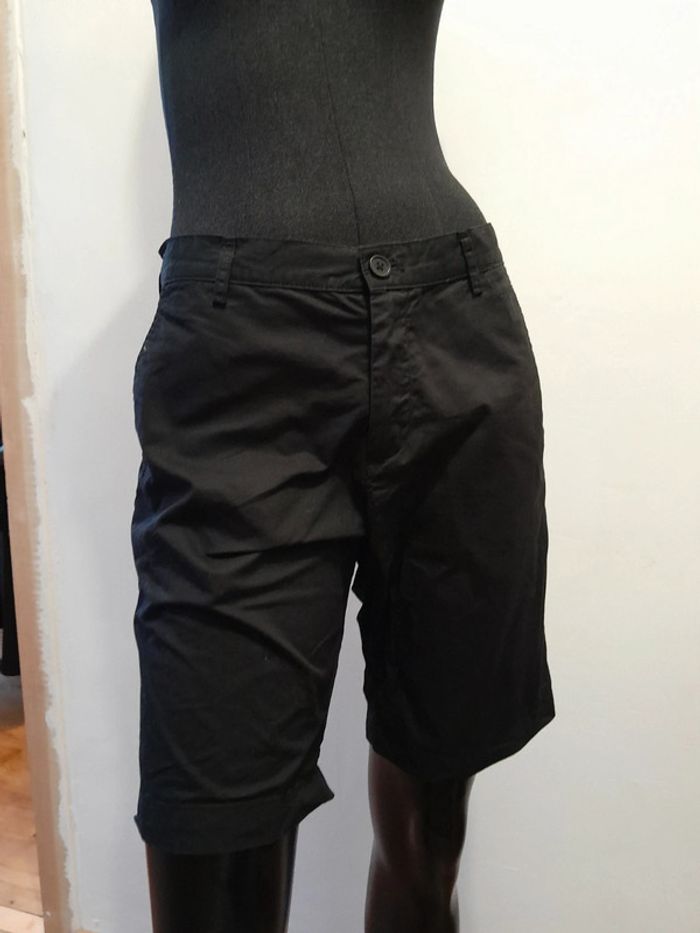 Short noir mi-long taille 38 slim fit - photo numéro 2
