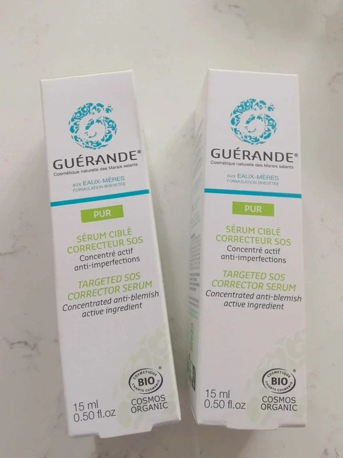 Lot de 2 sérum ciblés correcteurs Guerande