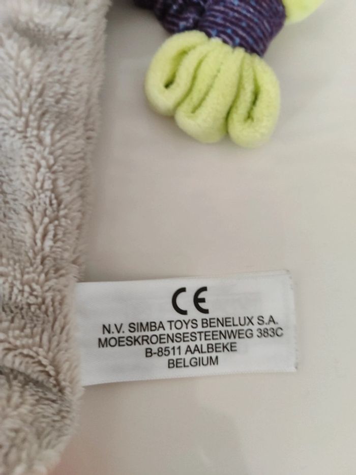 Doudou plat girafe simba toys nicotoy - photo numéro 6