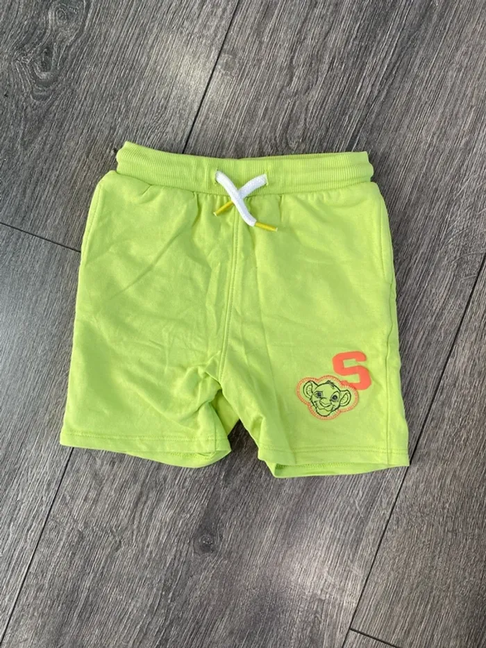 Short vert « Simba » 23 mois