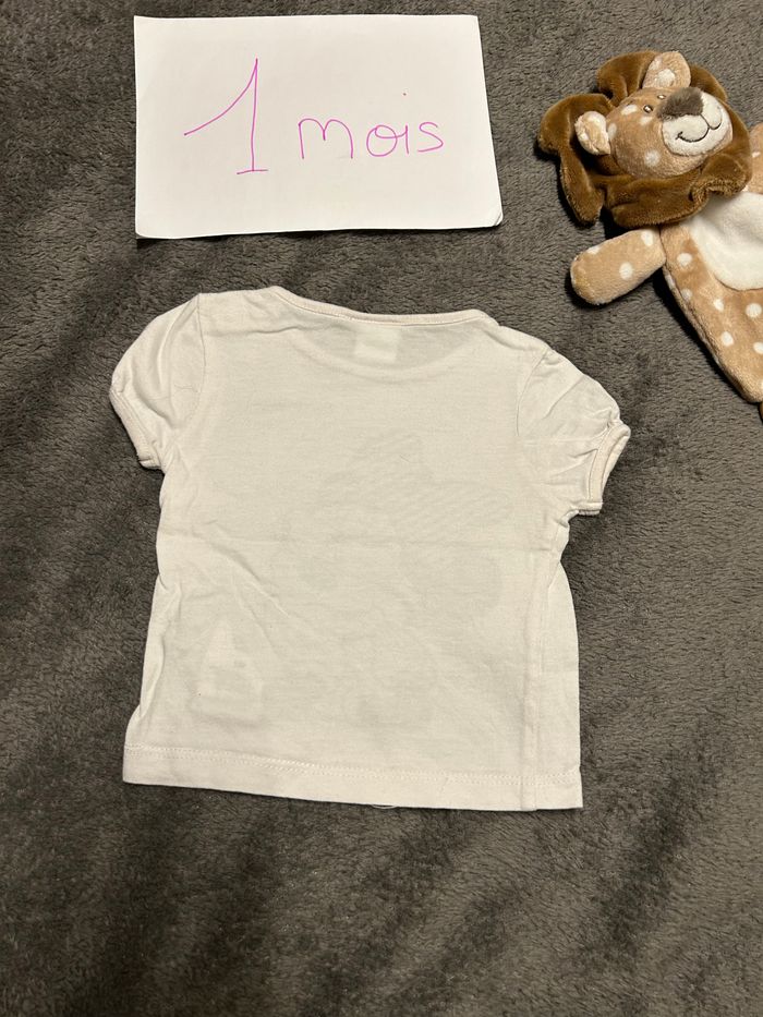 T-shirt Minnie 1 mois - photo numéro 4