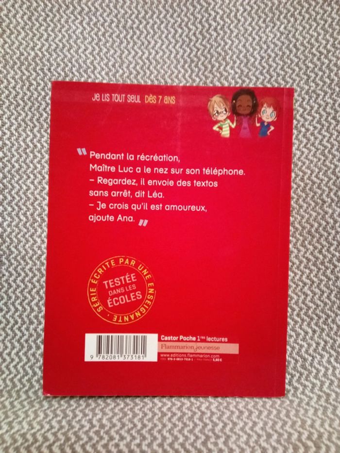 Je suis en CE1/ Maître Luc est amoureux T.12 - Castor Poche - photo numéro 2