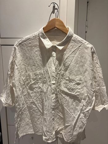 Chemise à broderie over size