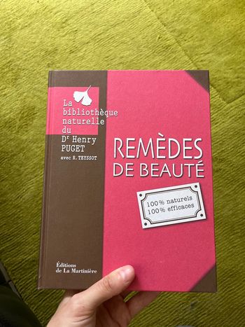 Livre remède de beauté