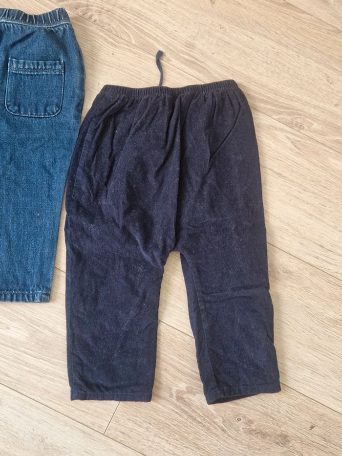 2 pantalons Cyrillus, 18 mois, comme neufs - photo numéro 6