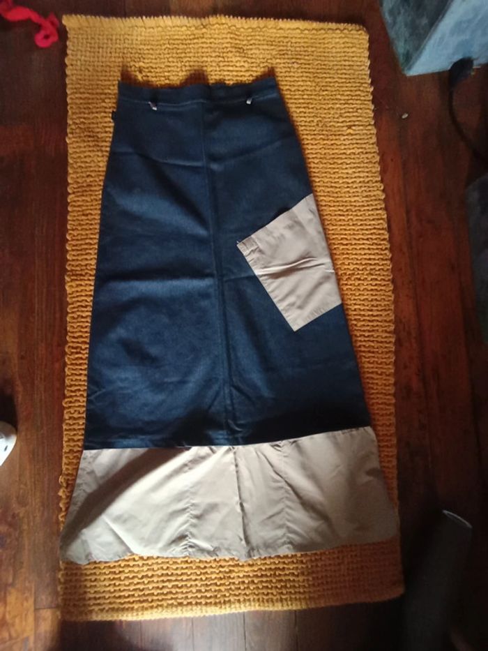 Jupe longue en jeans comme neuve