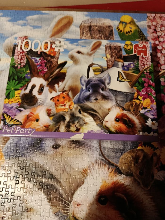 Puzzle 1000 pièces 🐇🐹