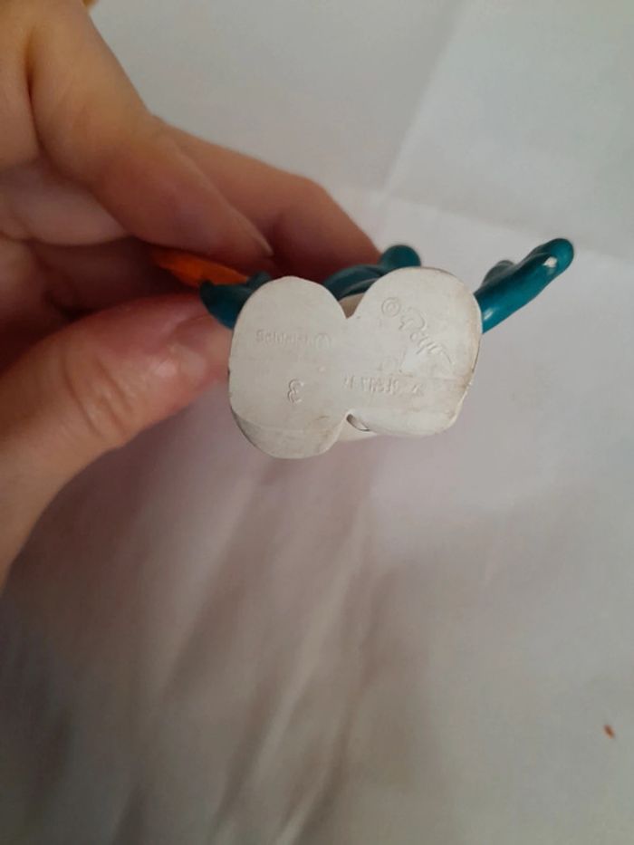 Magnifique stroumpf vintage ancien médaillé - photo numéro 4