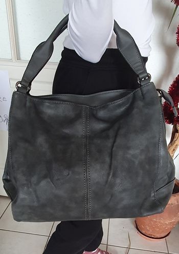 Sac à mains gris