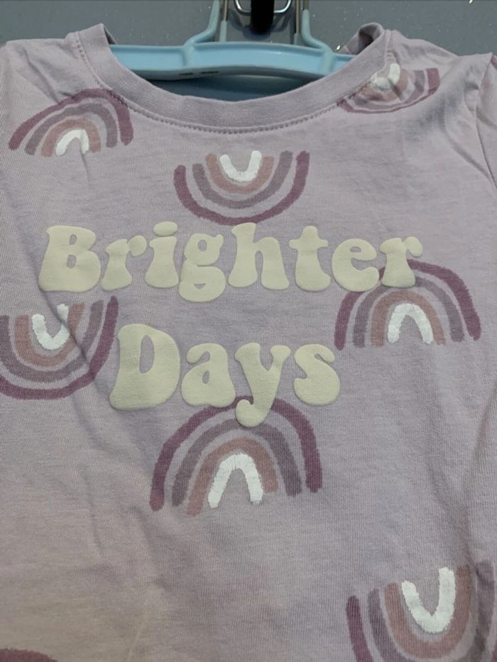 Haut Tshirt manches longues Brighter Days Primark T5-6 ans 116 cm - photo numéro 2