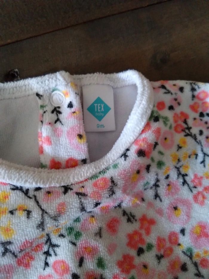 Lot de deux pyjamas fille et une offert bébé fille 9 mois - photo numéro 8