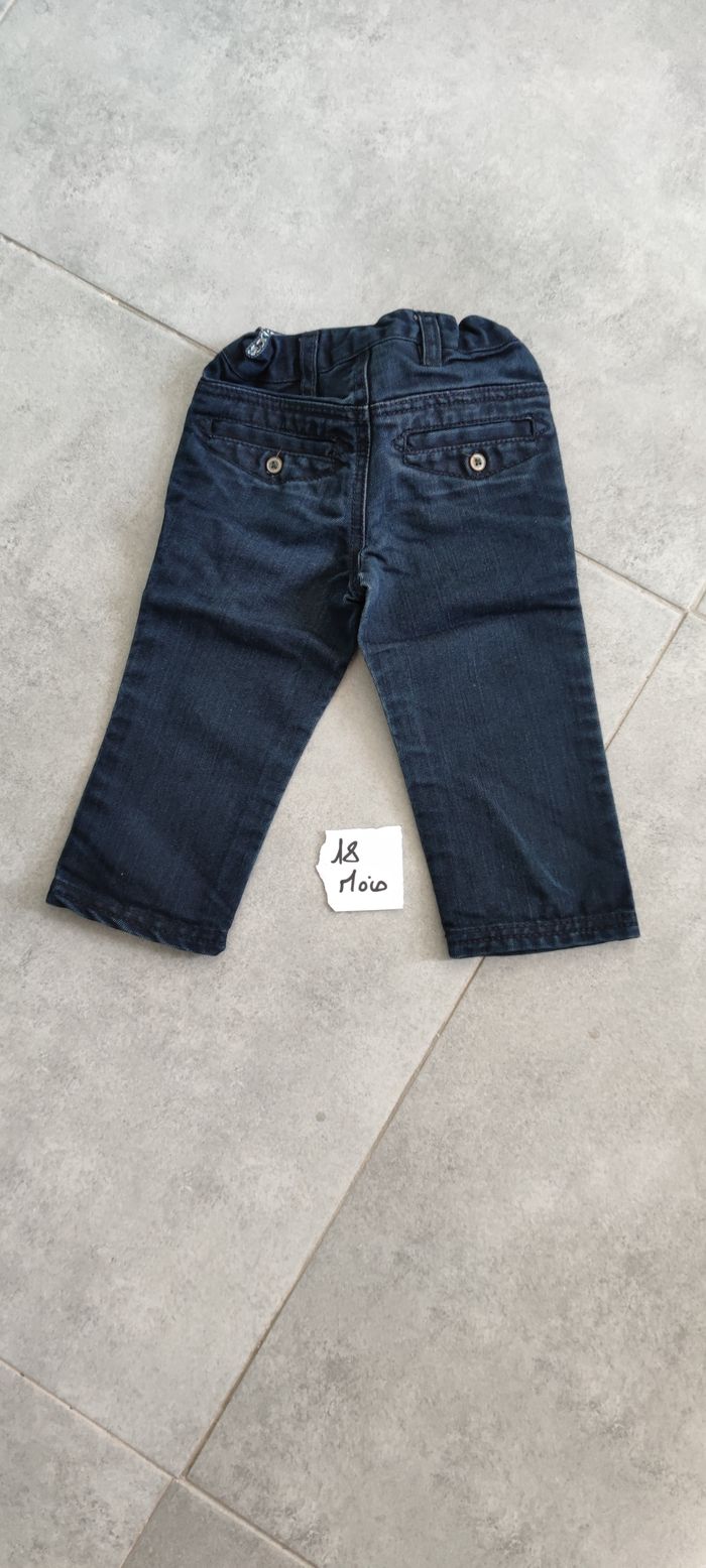 Pantalon jean bébé garçon 18 mois - photo numéro 3