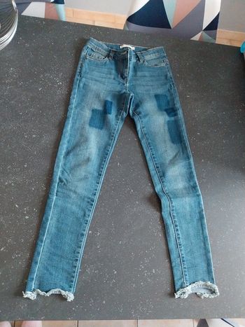 Jean gemo 10 ans taille réglable