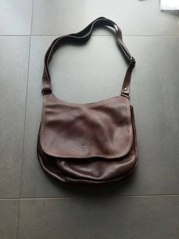 Sac en cuir fait main esprit des Pyrénées