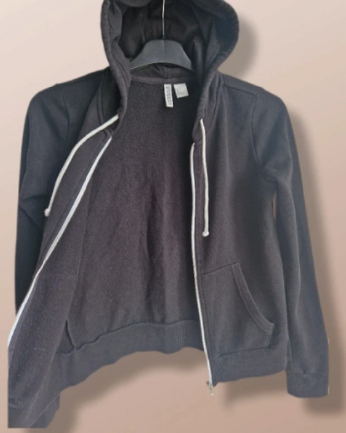 🧥Sweat à capuche noir H&M Divided Taille S - photo numéro 2
