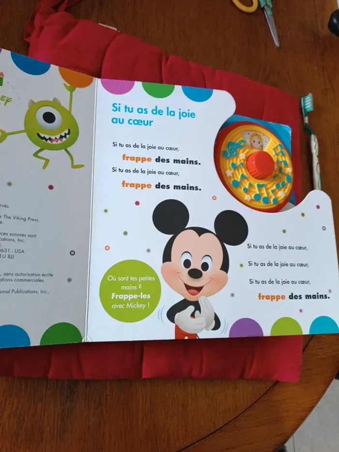Livre musical Disney baby - photo numéro 3