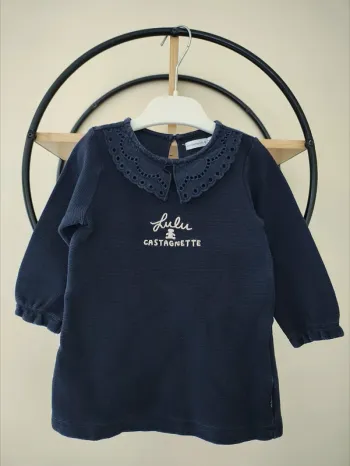 18 mois robe a col lulu castagnette