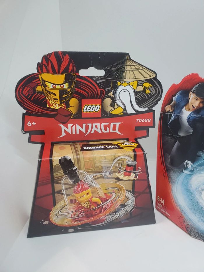 Lot de 2 toupie Lego Ninjago. - photo numéro 3