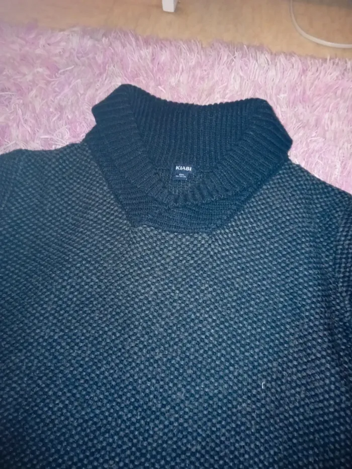 Pull à col roulé