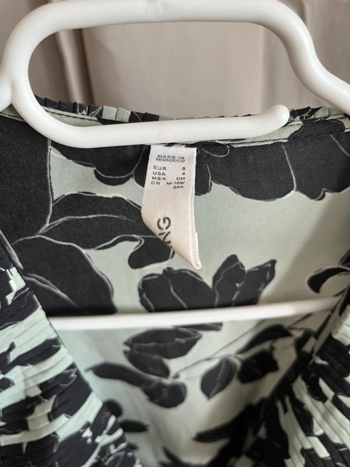 Blouse cache cœur mango t. S - photo numéro 3