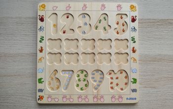 Puzzle des chiffres Djeco