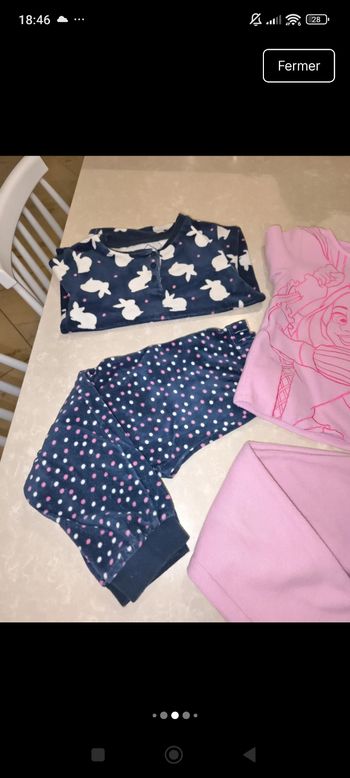 🌸lot pyjama 3/5 ans