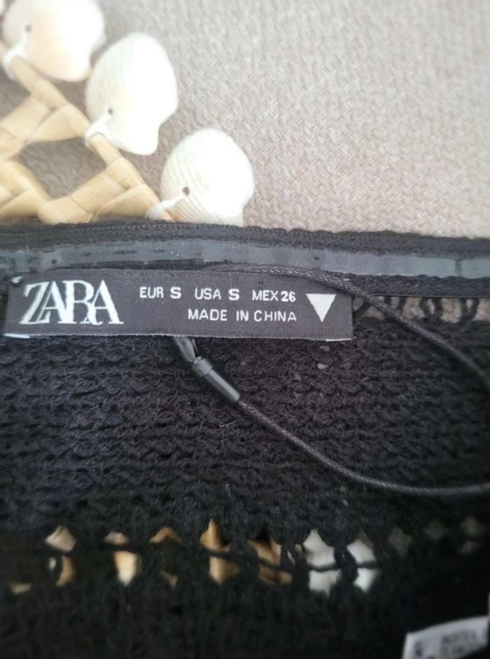 Top zara crochet neuf Taille S - photo numéro 3