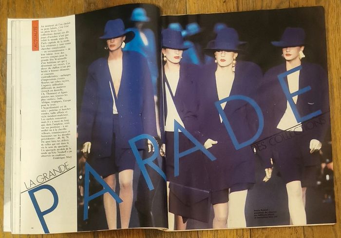 Ancien magazine Madame figaro 1985 N°12812 vintage - photo numéro 4