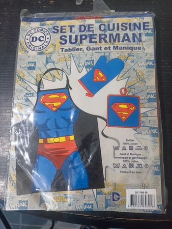Set de cuisine superman