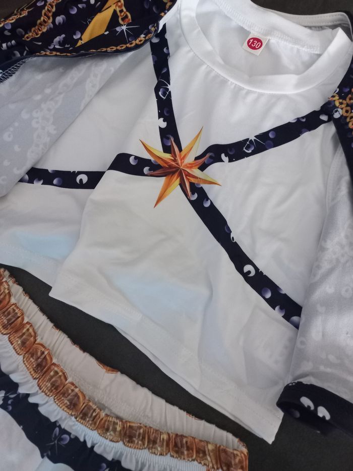 Ensemble déguisement k-pop demon hunters hunter 7/8 ans veste - photo numéro 2