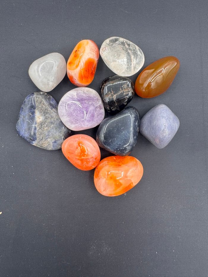 Lot 100 g pierres polies du Brésil - photo numéro 6