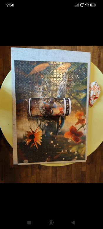 Puzzle glitter