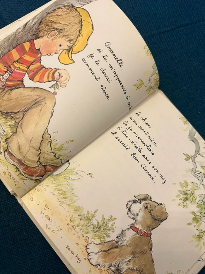 Livre album ancien vintage Les vacances Hemma Sarah Kay rêves d’enfant collection - photo numéro 7