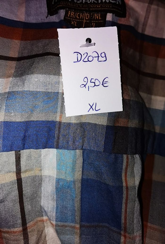 D2079 - chemise homme taille XL - photo numéro 3