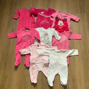 Lot 8 pyjamas 3 mois