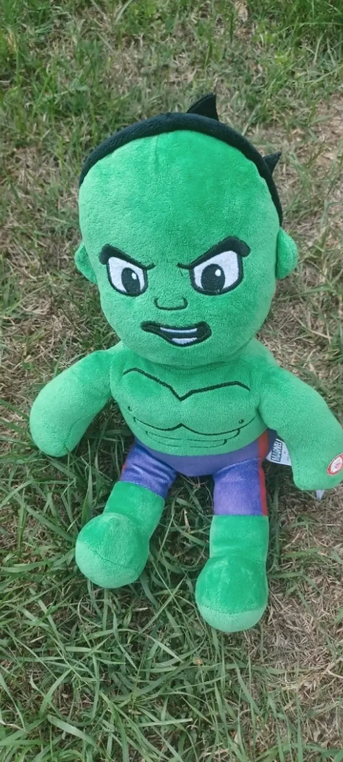 Peluche hulk marvel - photo numéro 2