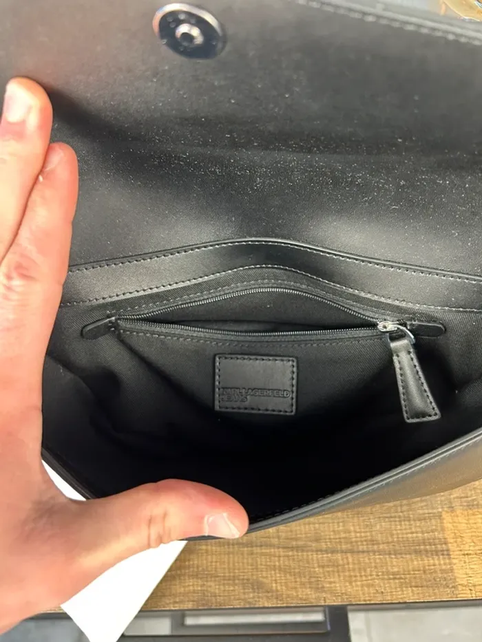 Sac bandoulière Demi Lune Karl Lagerfeld Neuf - photo numéro 6