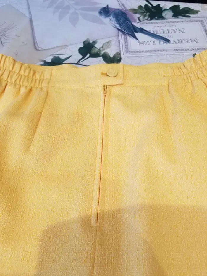 Ensemble veste + jupe Jaune - photo numéro 7