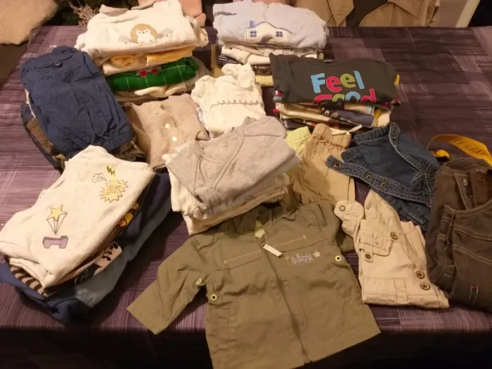 Lot vêtements 0 à 6 mois