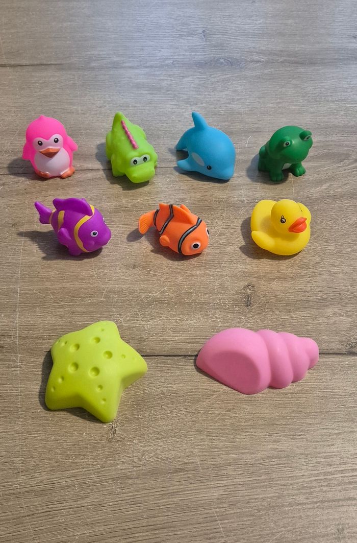 Lot jouets aspergeurs pour le bain - photo numéro 2