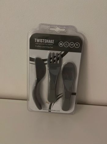 Couverts Twistshake gris