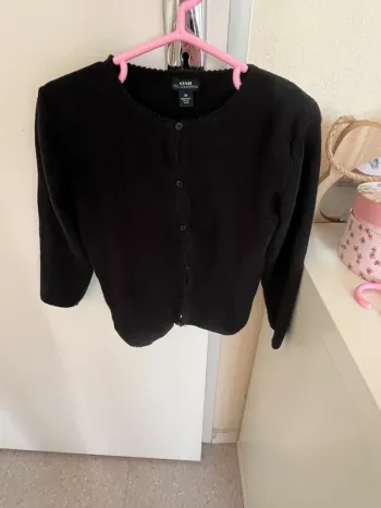 Gilet fin noir 3 ans