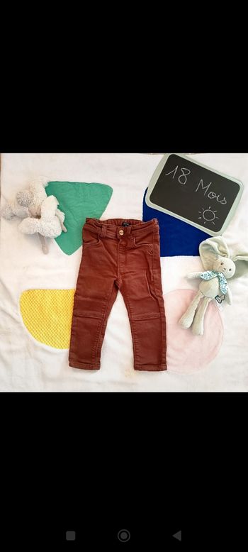 Pantalon slim taille 18 mois