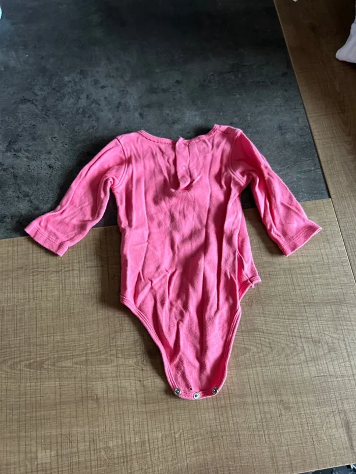 Body manches longues, bébé fille, la compagnie des petits, 6 mois - photo numéro 3