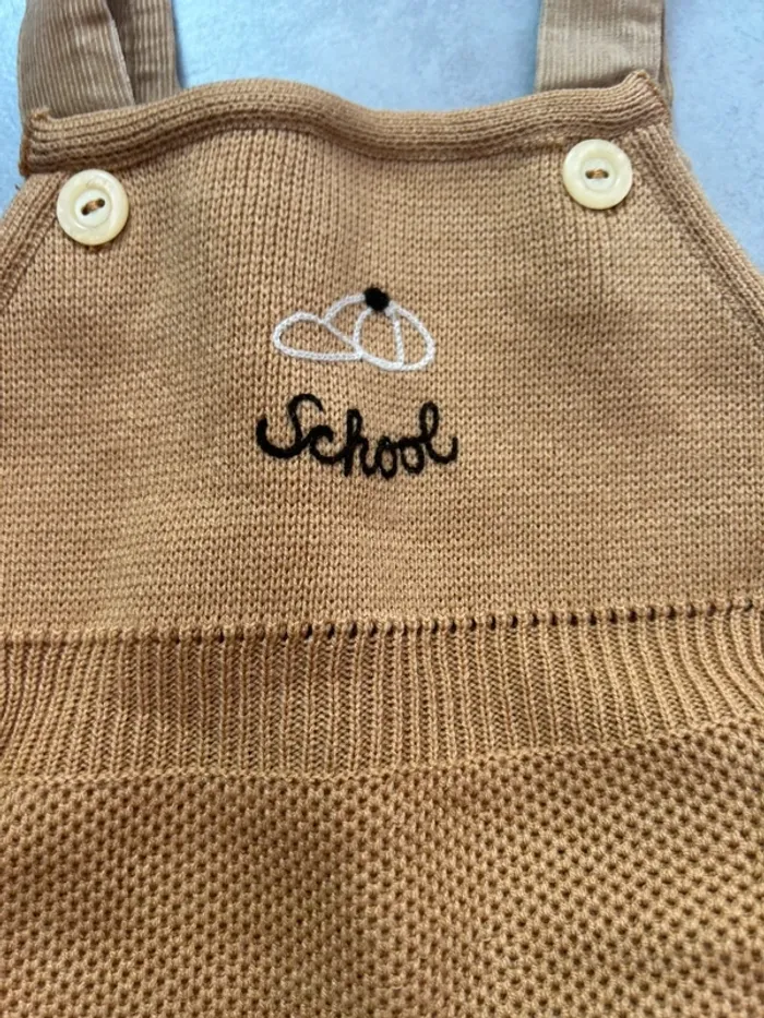 Salopette moutarde taille 12 mois - photo numéro 3