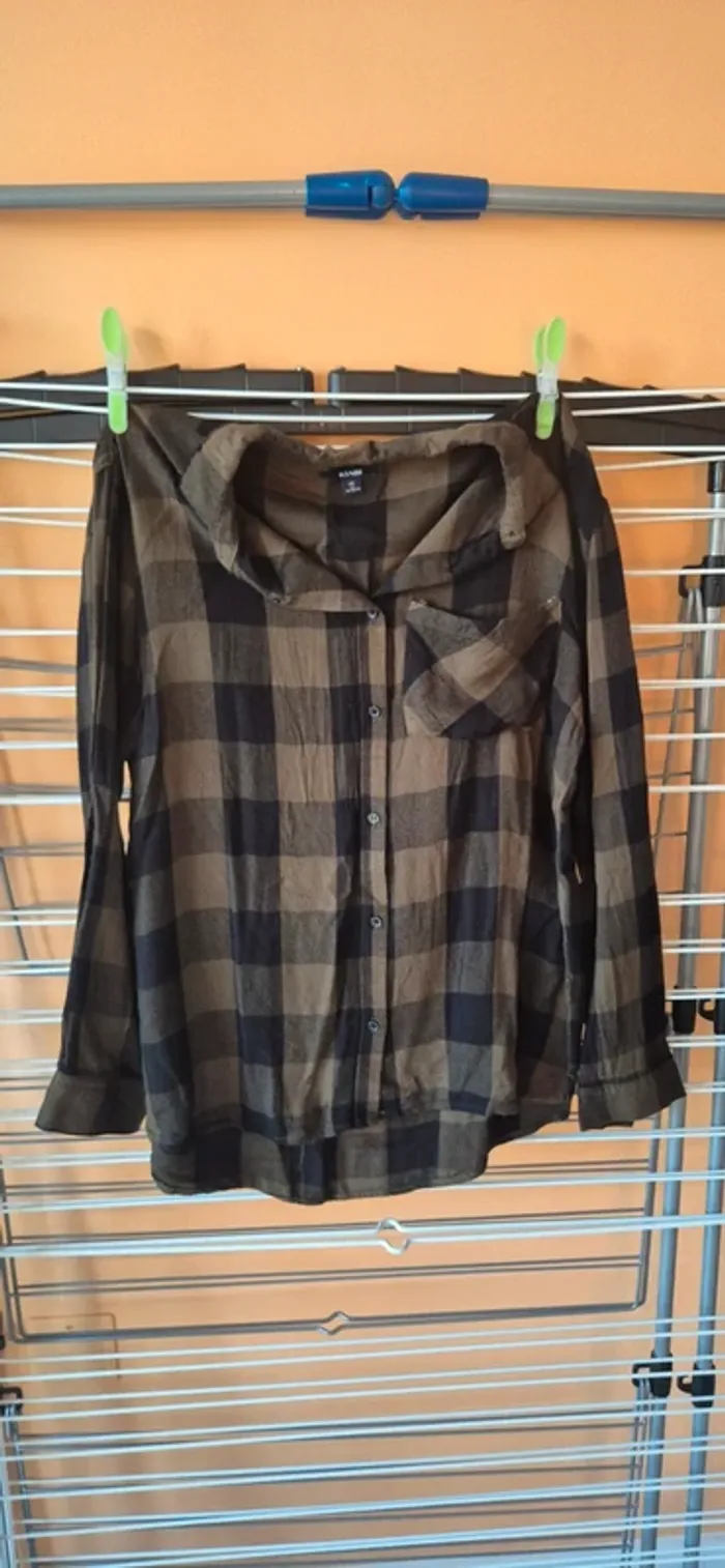 Chemise carreaux